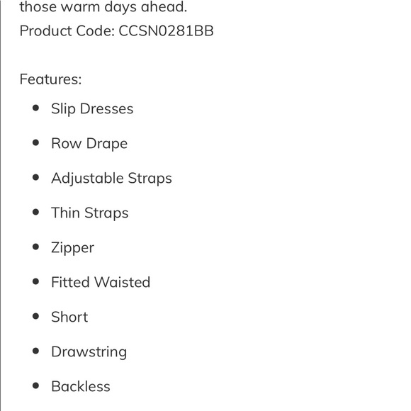 NWT Cupshe Roxanne row drape backless dress Large black - Picture 6 of 7